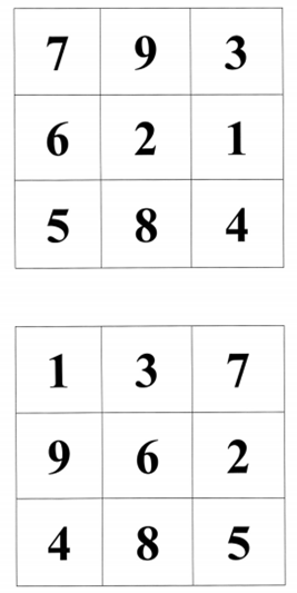 Таблицы Шульте 3 уровень 6-6, 7-7 - 4 фотографии ВКонтакте